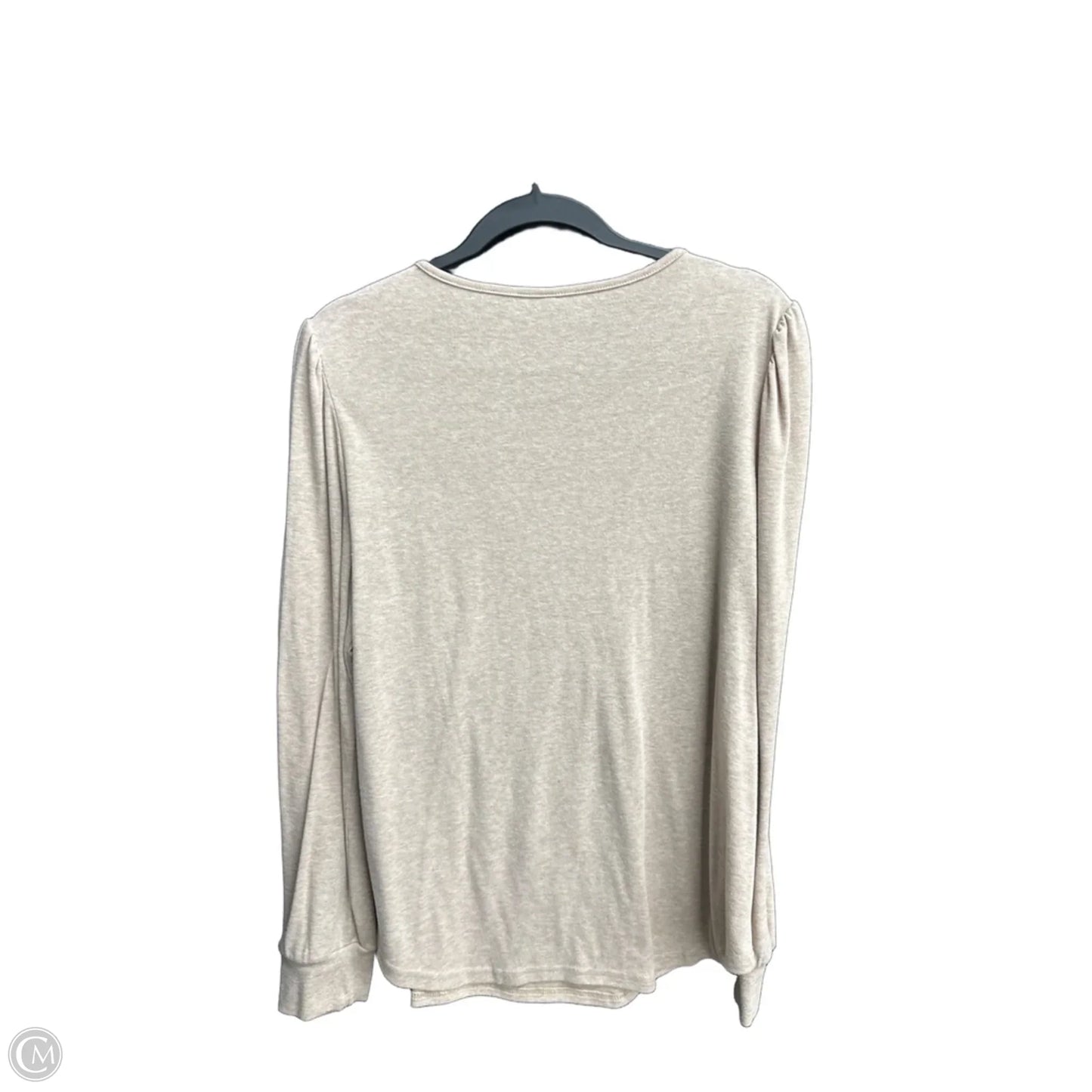 Top Long Sleeve Basic By Clothes Mentor In Brown, Size: Xl