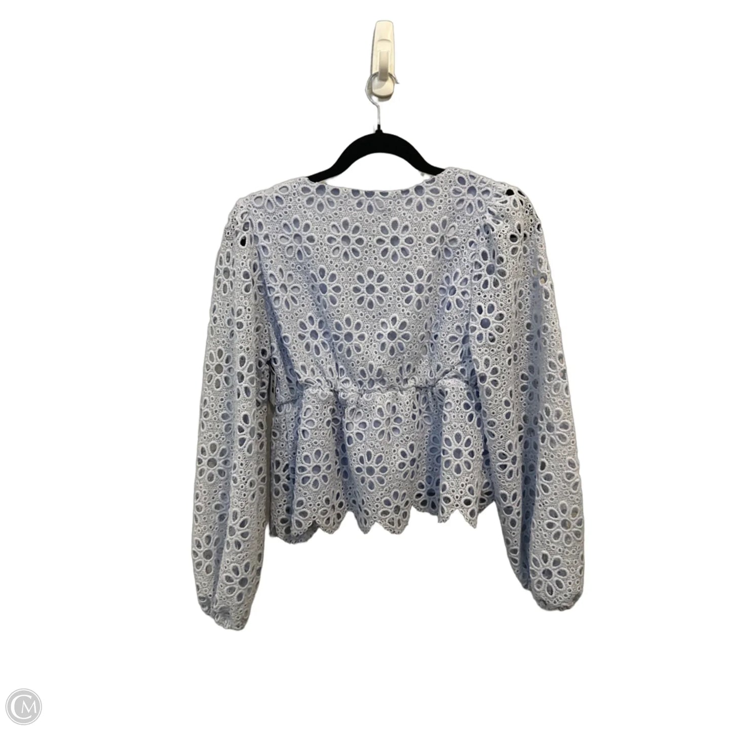 Top Long Sleeve By Altard State In Blue, Size: M