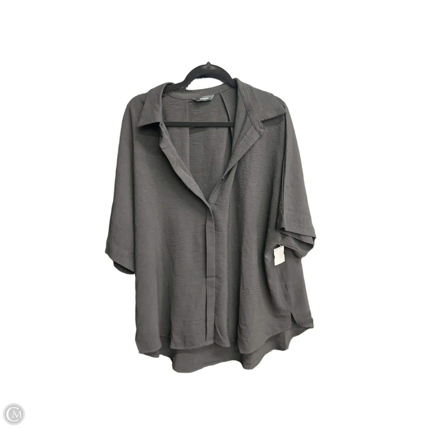 Top Short Sleeve By Dokotoo In Black, Size: 2x