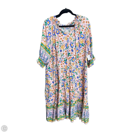 Dress Casual Maxi By Easel In Multi-colored, Size: L
