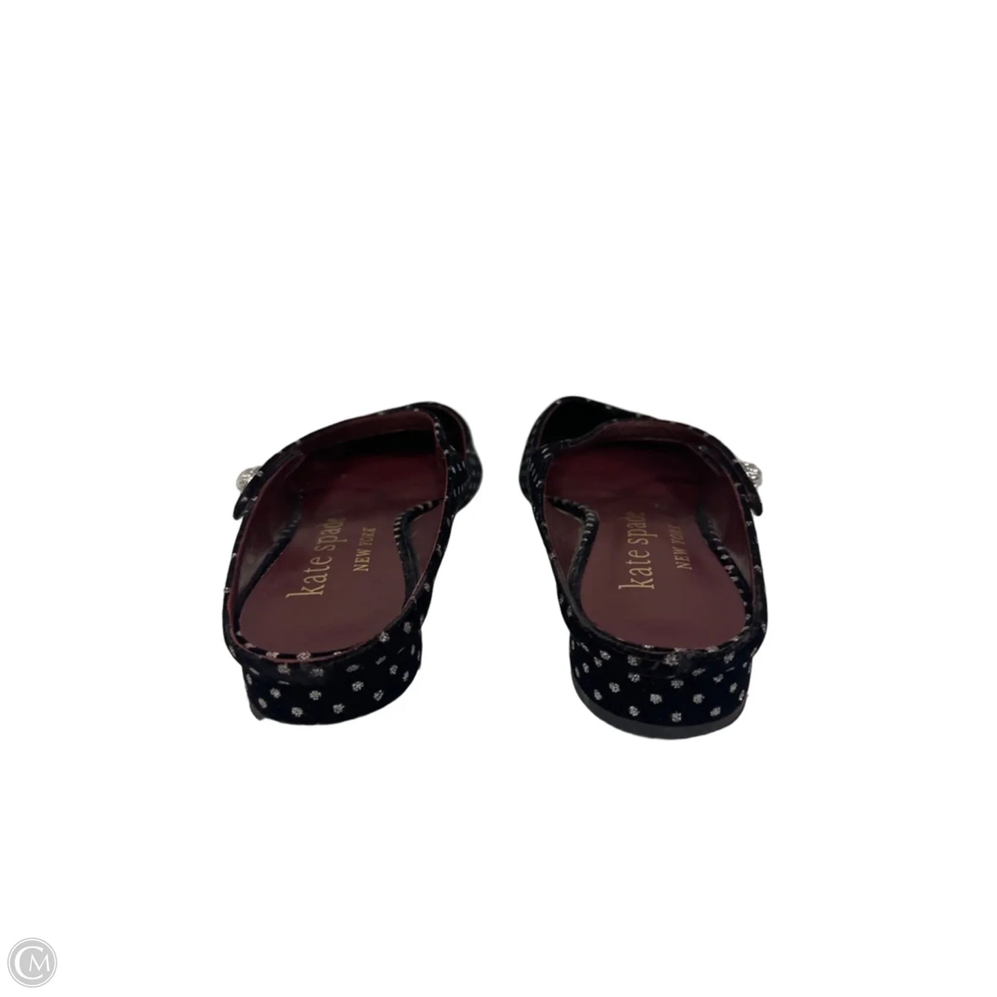 Shoes Designer By Kate Spade In Polkadot Pattern, Size: 9