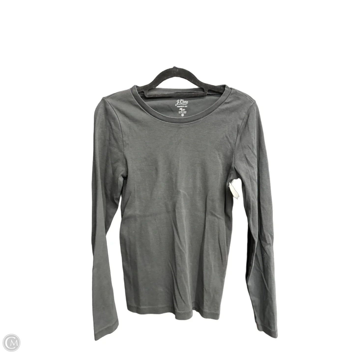 Top Long Sleeve Basic By J. Crew In Black, Size: M