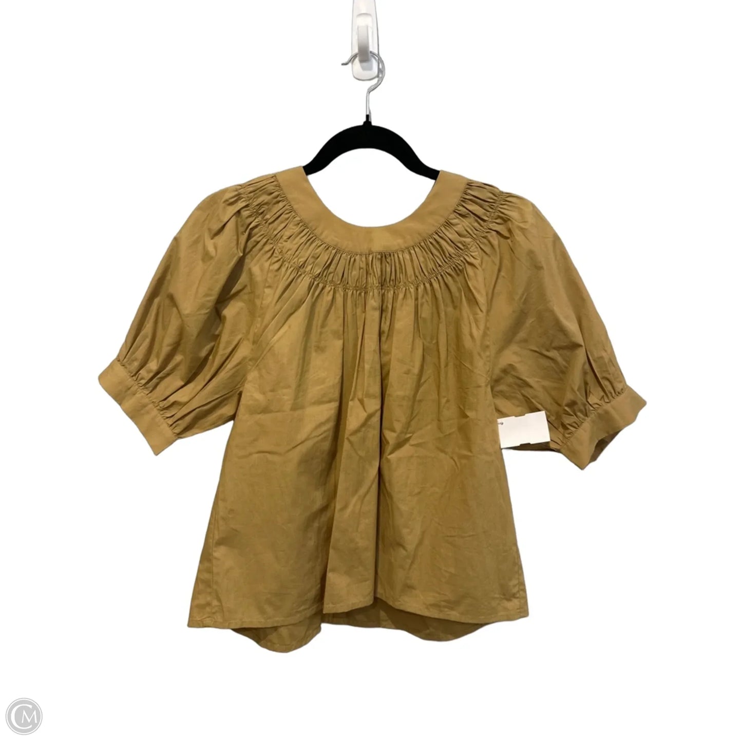 Top Short Sleeve By J. Crew In Brown, Size: Xs