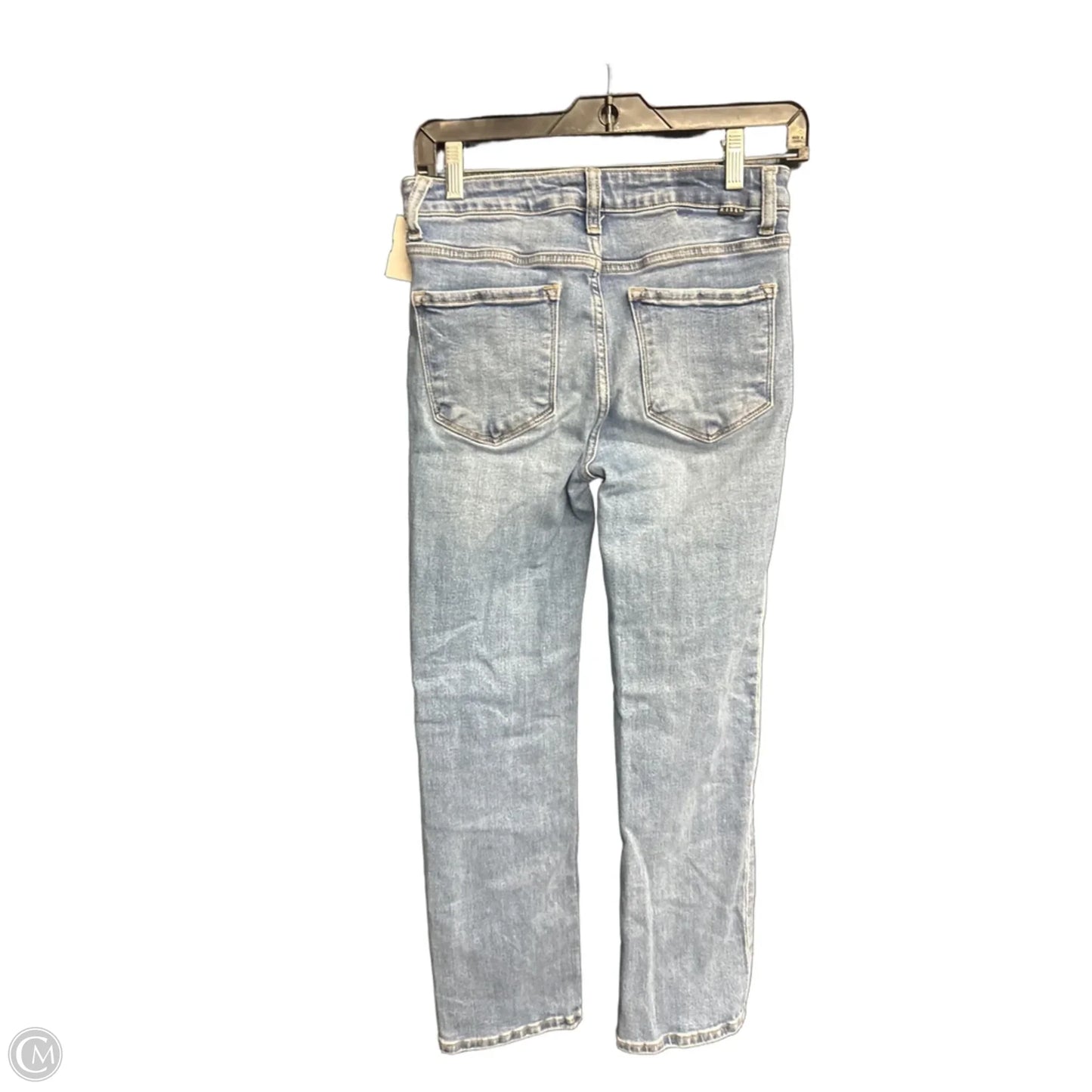Jeans Straight By Risen In Blue Denim, Size: 4