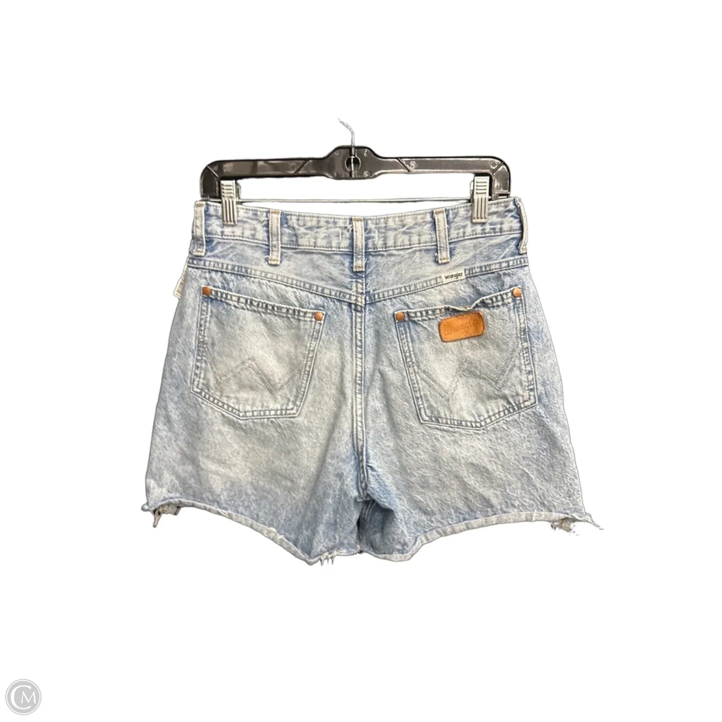 Shorts By Wrangler In Blue Denim, Size: 6