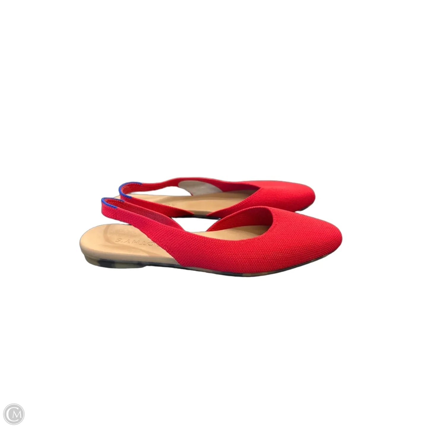 Shoes Flats By Rothys In Blue & Red, Size: 8