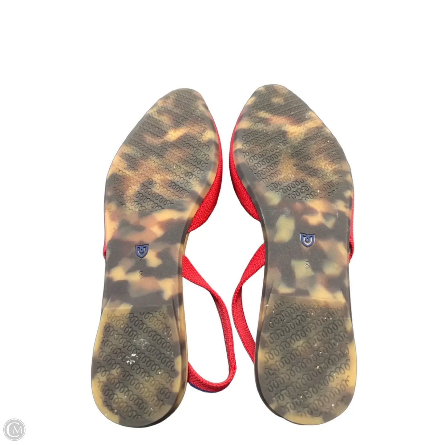 Shoes Flats By Rothys In Blue & Red, Size: 8