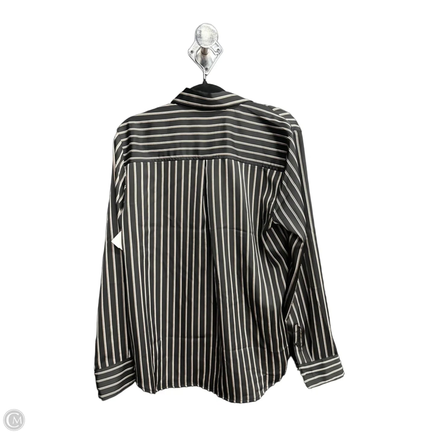 Top Long Sleeve By Old Navy In Striped Pattern, Size: S