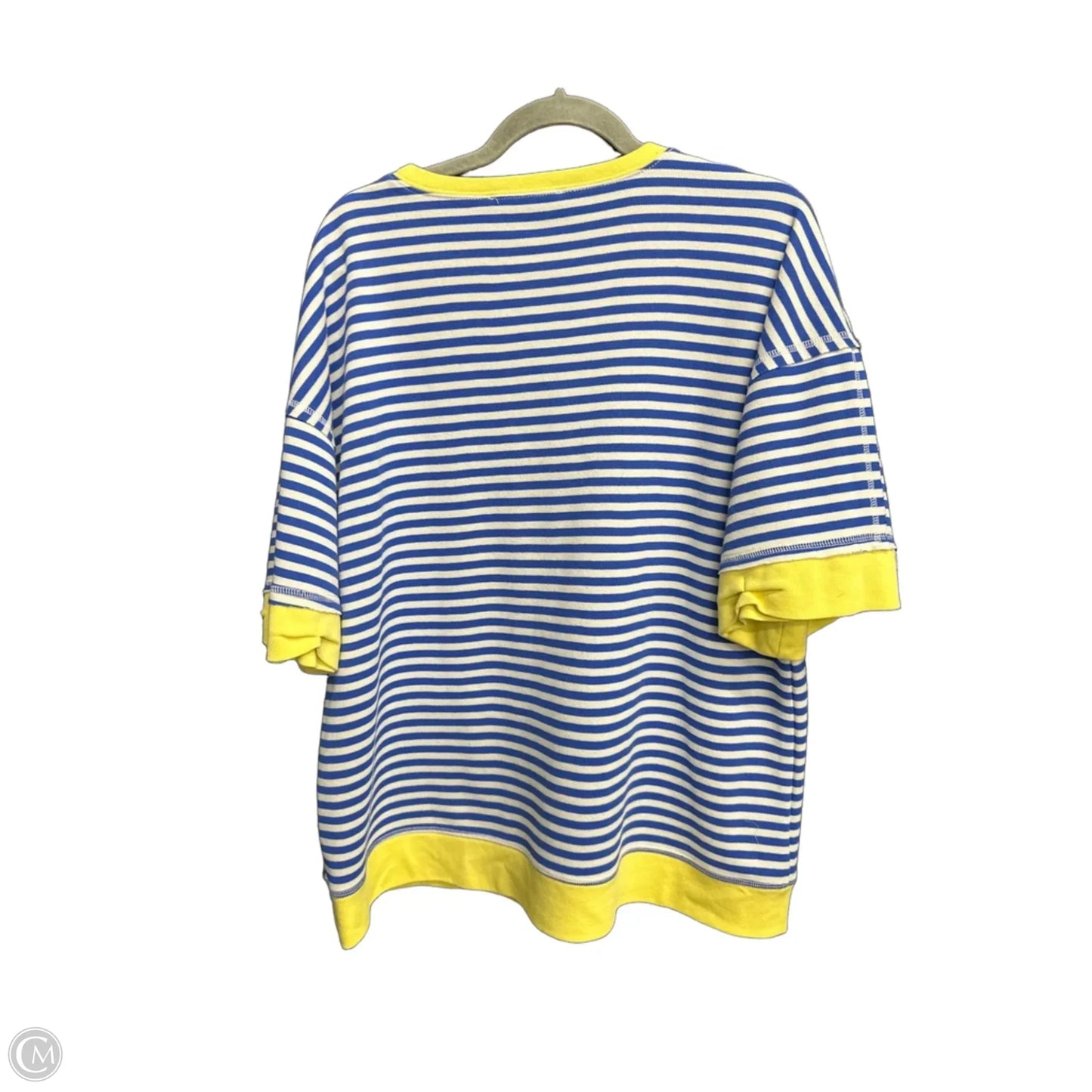 Top Short Sleeve By Clothes Mentor In Striped Pattern, Size: S