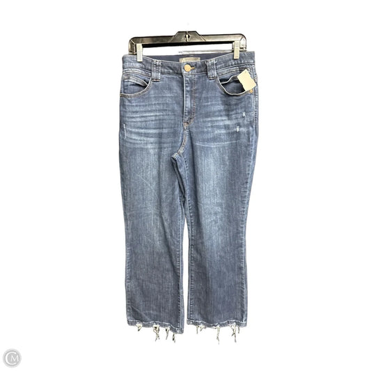 Jeans Wide Leg By Democracy In Blue Denim, Size: 12
