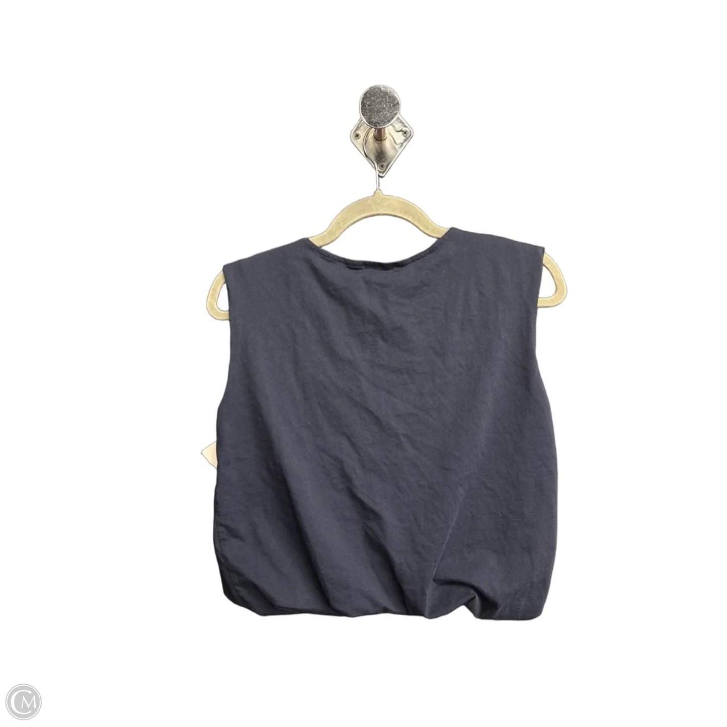Top Sleeveless By Evereve In Navy, Size: M