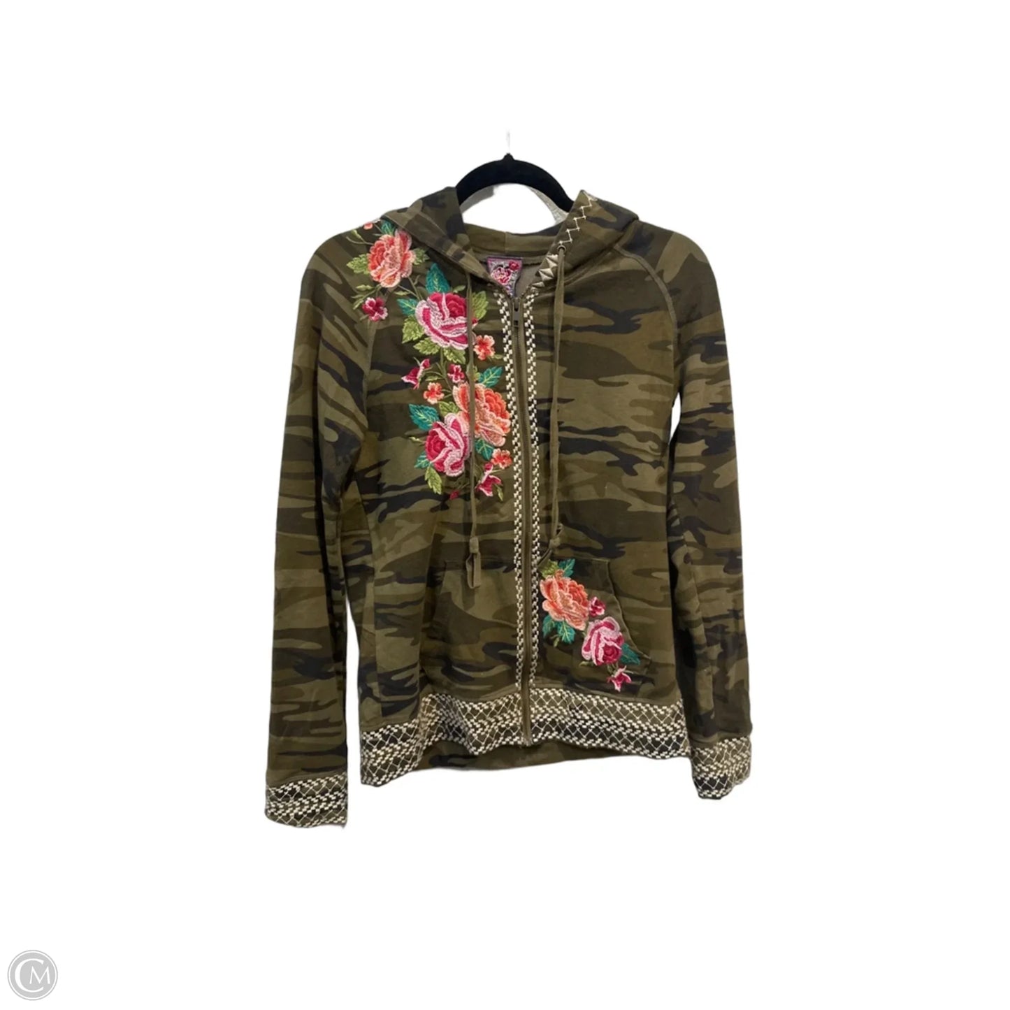 Jacket Other By Johnny Was In Camouflage Print, Size: S