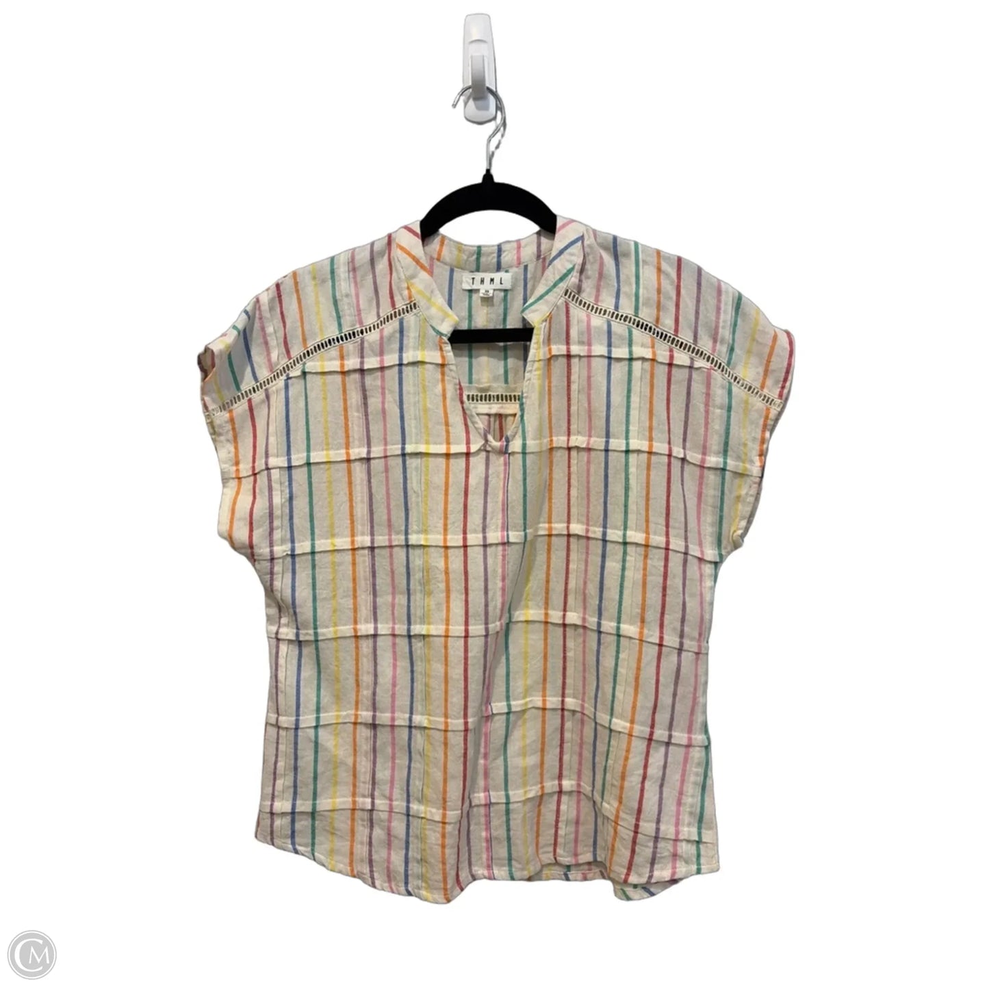 Top Sleeveless By Thml In Striped Pattern, Size: Xs
