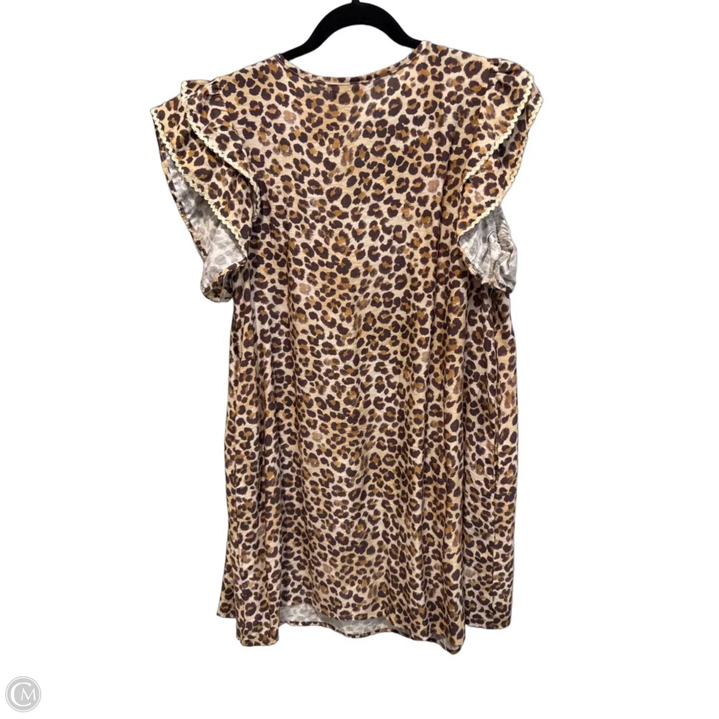 Dress Casual Midi By Bibi In Animal Print, Size: M