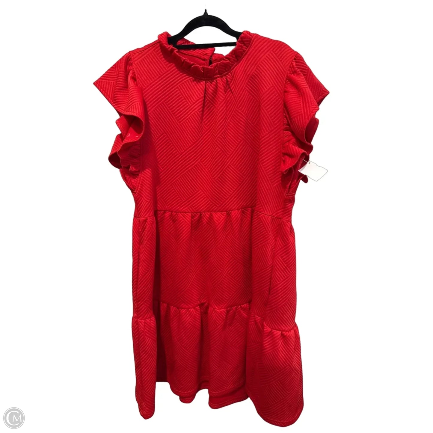 Dress Casual Midi By Jodifl In Red, Size: L