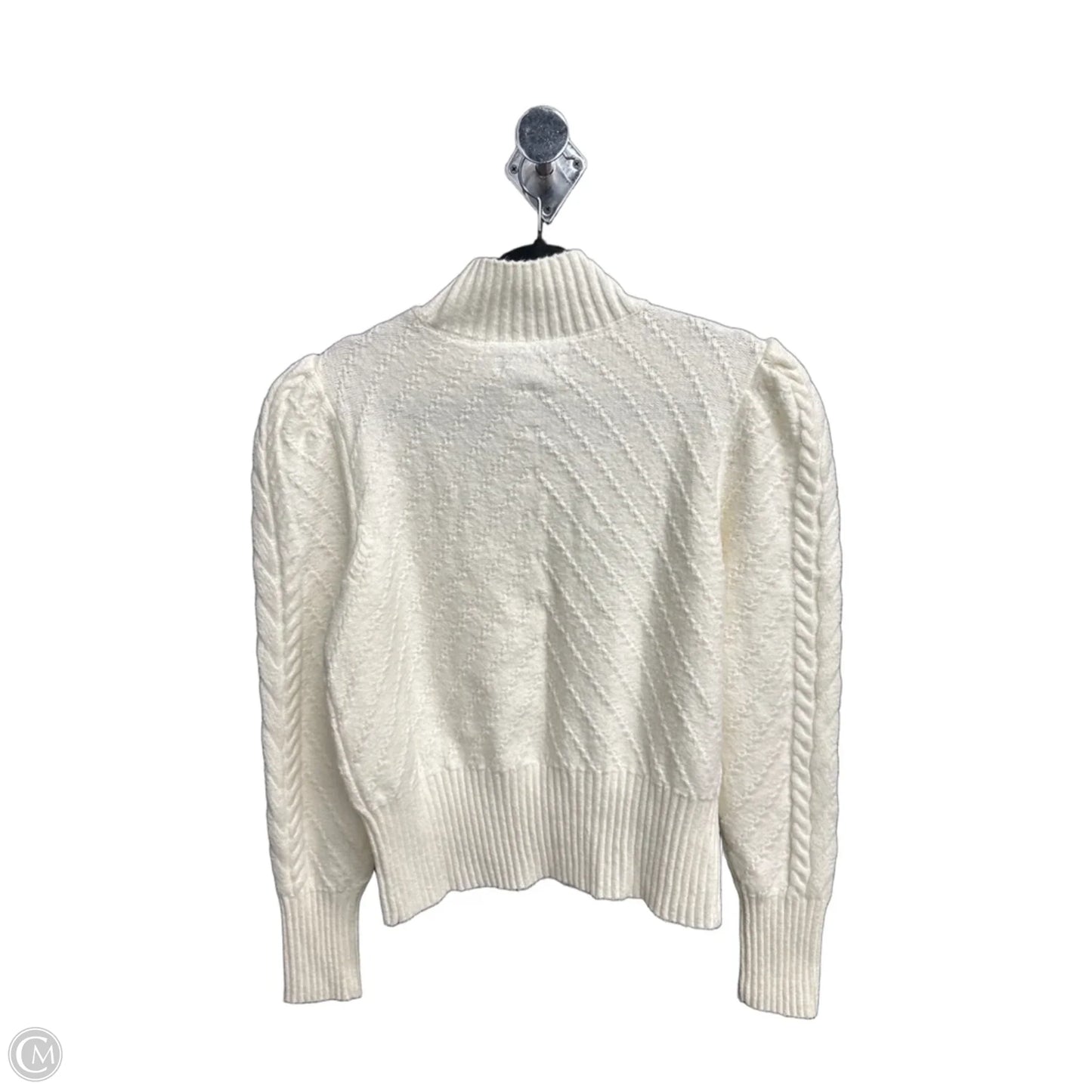 Sweater By Loft In Cream, Size: Xl