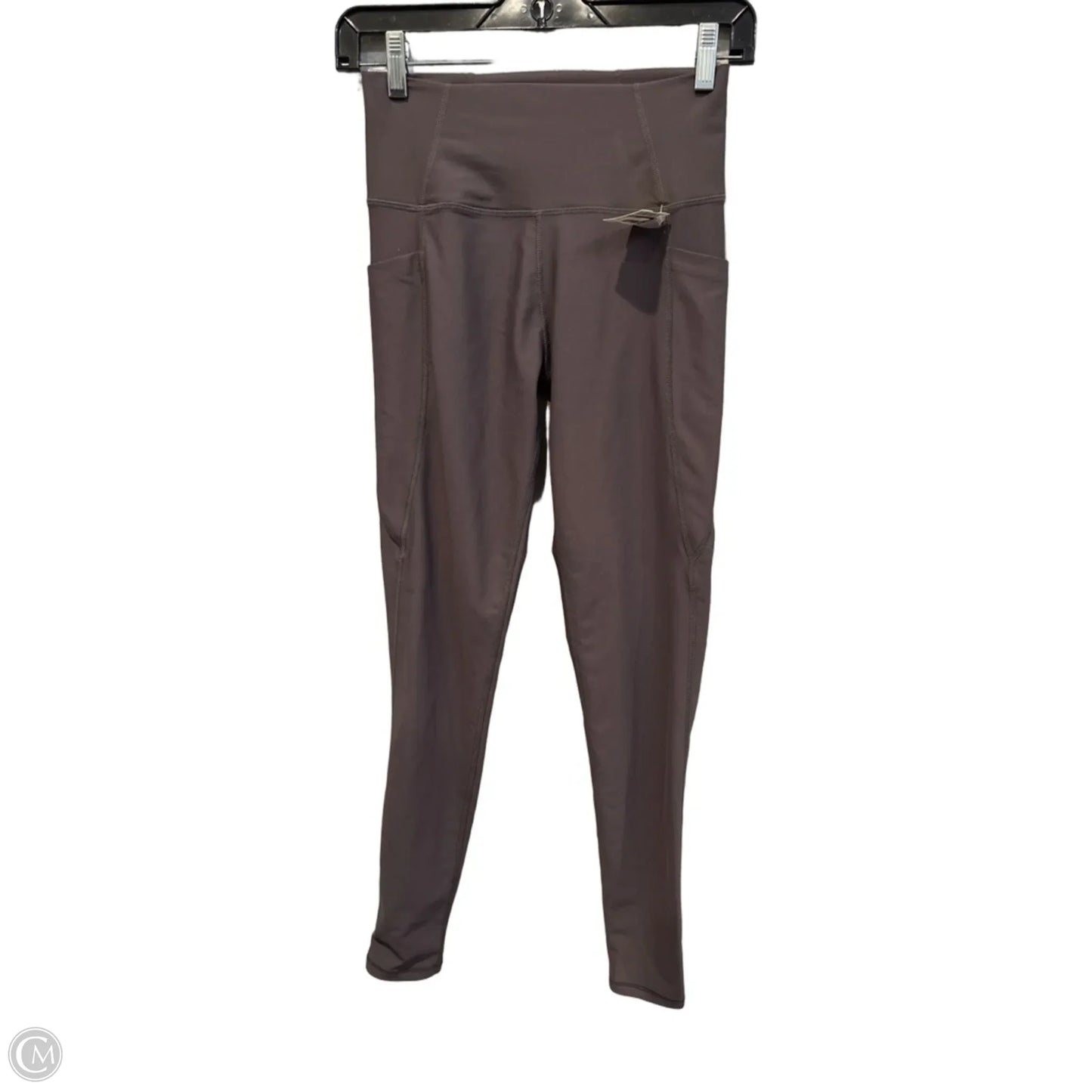Athletic Leggings By Kinesis In Grey, Size: S