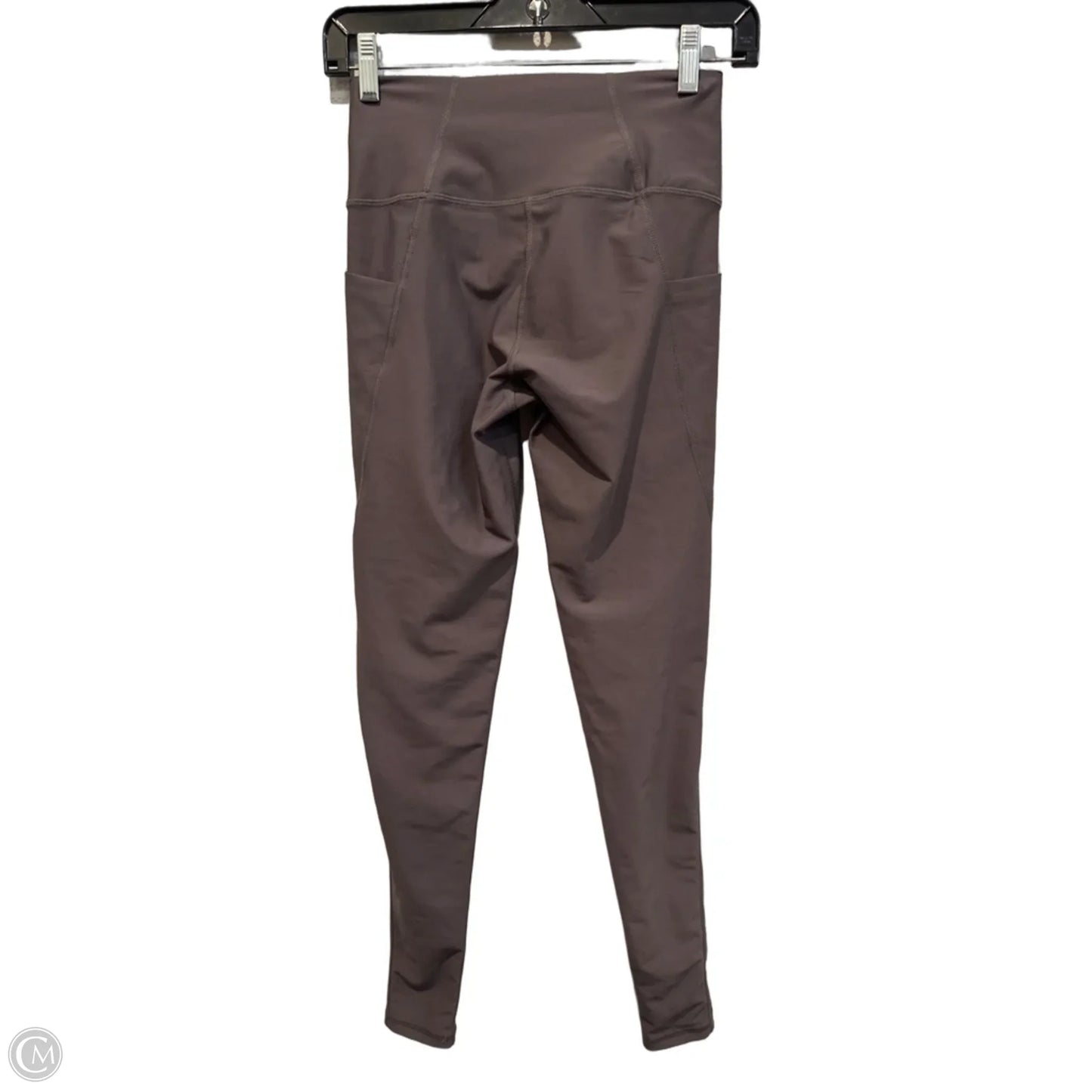 Athletic Leggings By Kinesis In Grey, Size: S