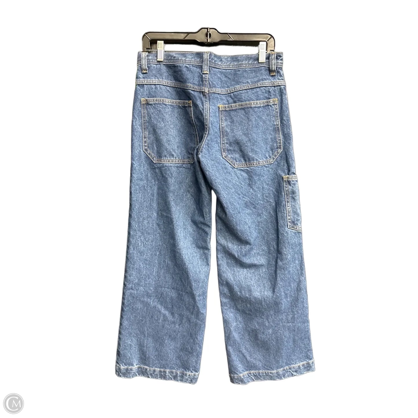 Jeans Wide Leg By Pacsun In Blue Denim, Size: 4