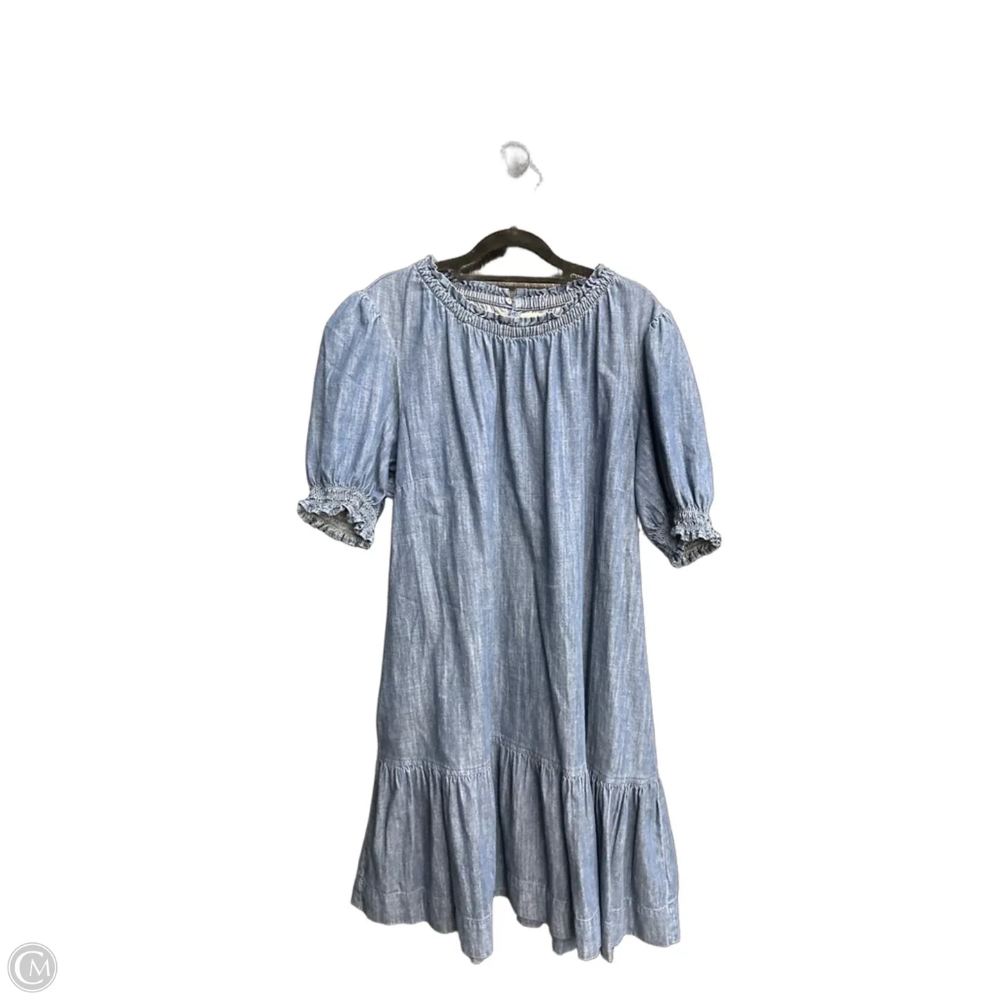 Dress Casual Midi By Free Assembly In Blue Denim, Size: Xl