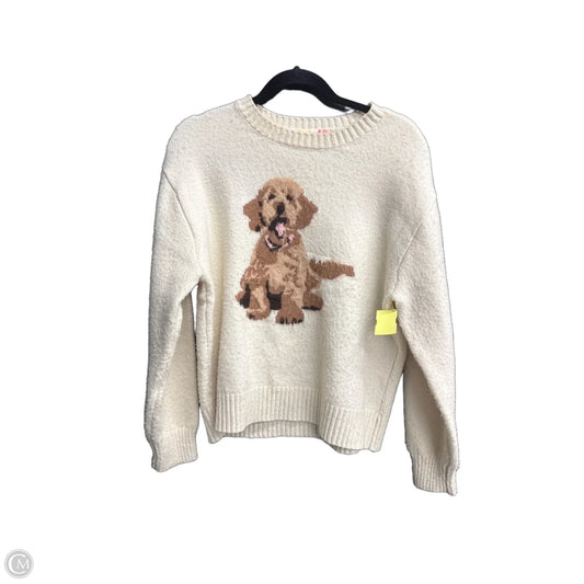 Sweater By Clothes Mentor In Cream, Size: S