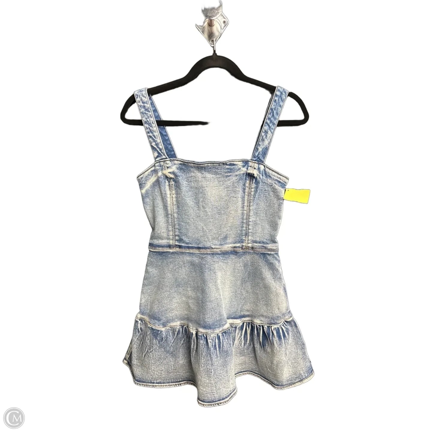 Dress Casual Short By Amanda Uprichard In Blue Denim, Size: S