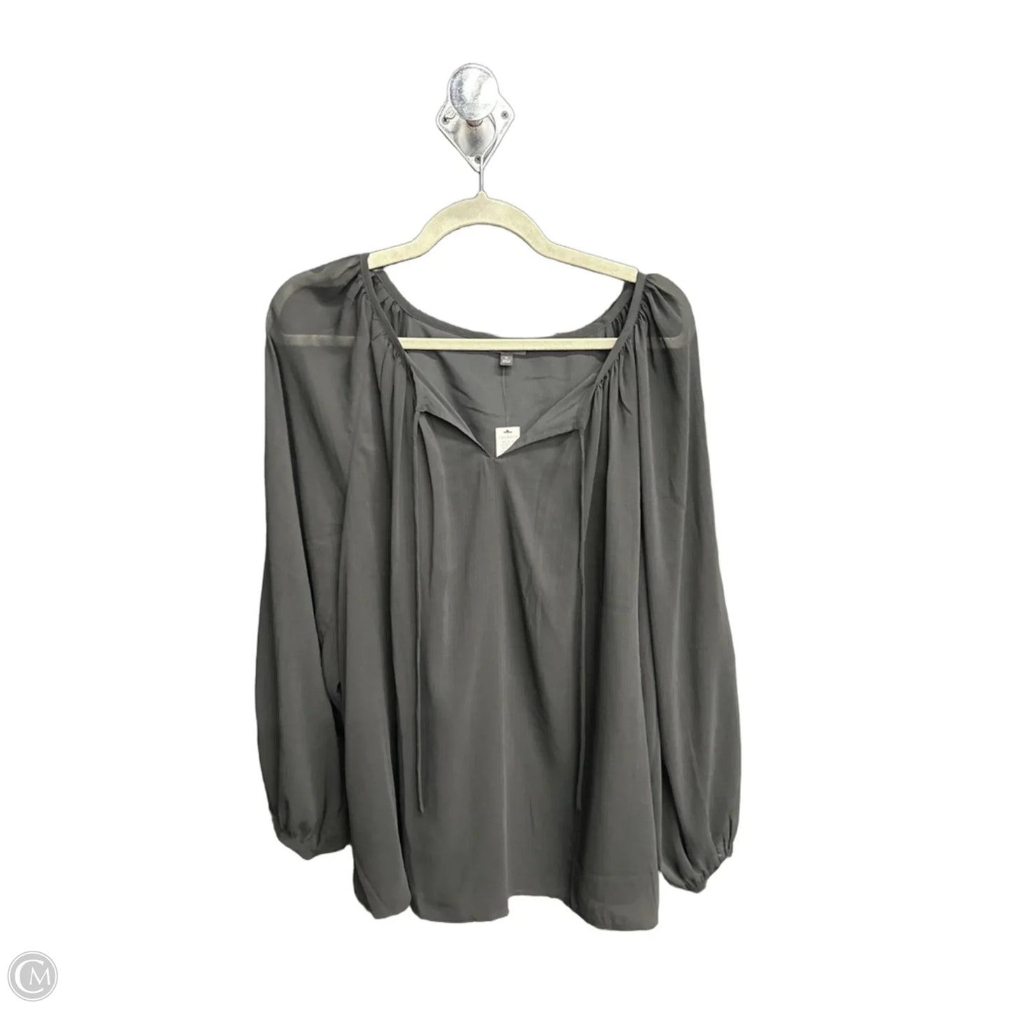 Top Long Sleeve By Talbots In Black, Size: M