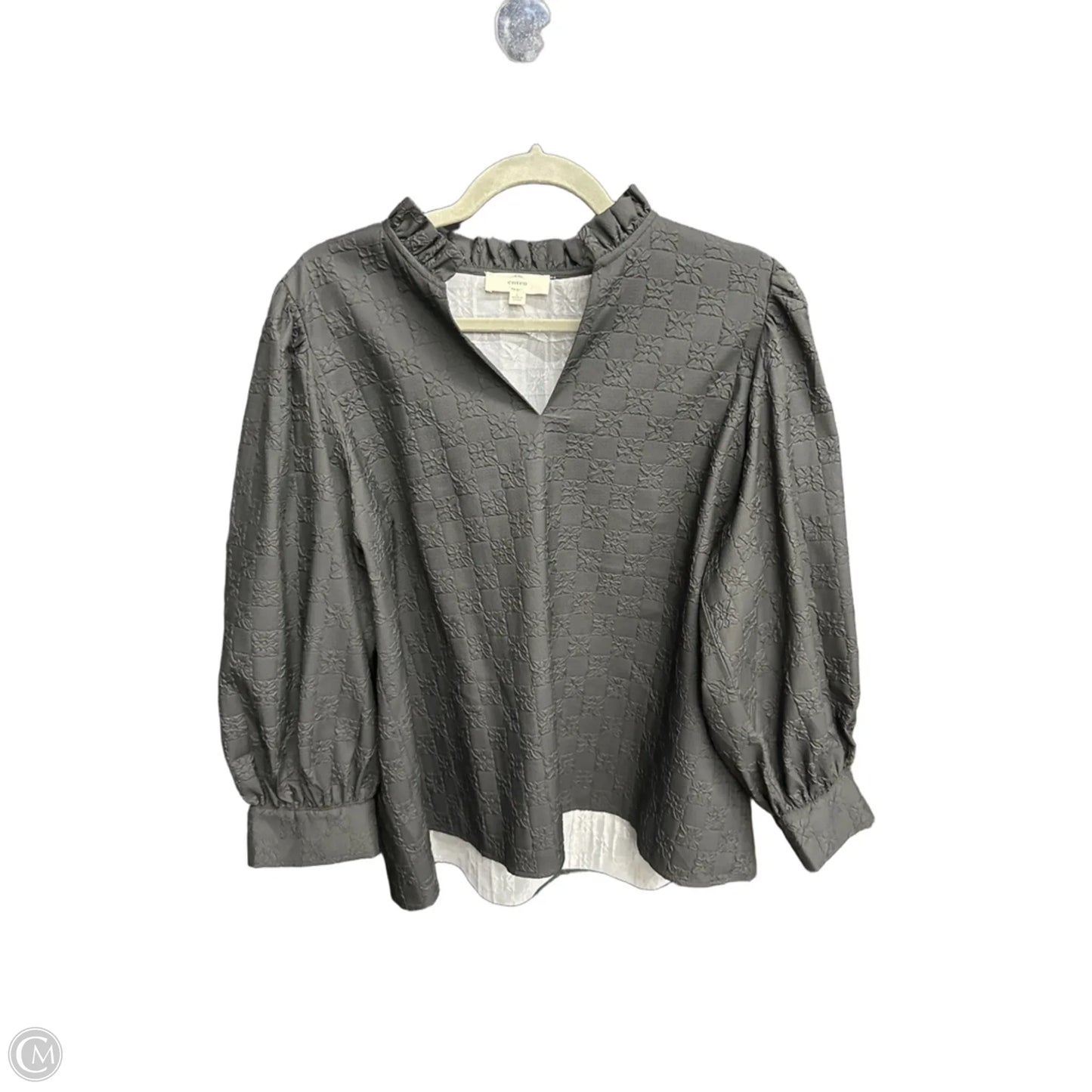 Top Long Sleeve By Entro In Black, Size: L