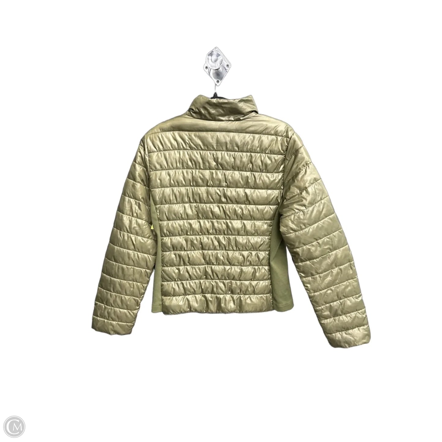 Jacket Puffer & Quilted By Ci Sono In Green, Size: L