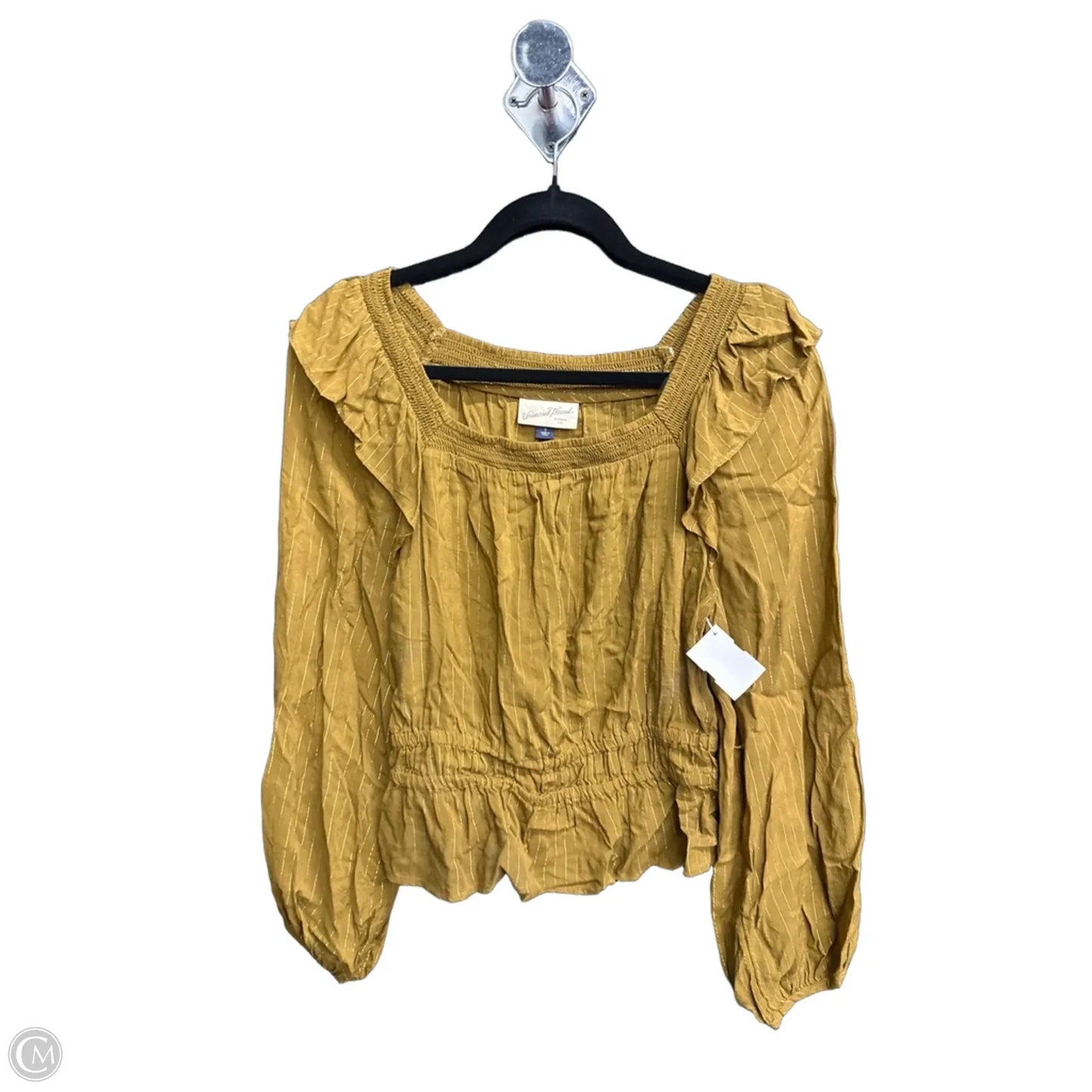 Top Long Sleeve By Universal Thread In Green, Size: S
