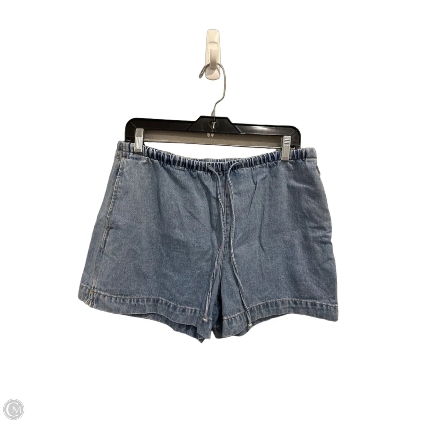 Shorts By H&m In Blue Denim, Size: S