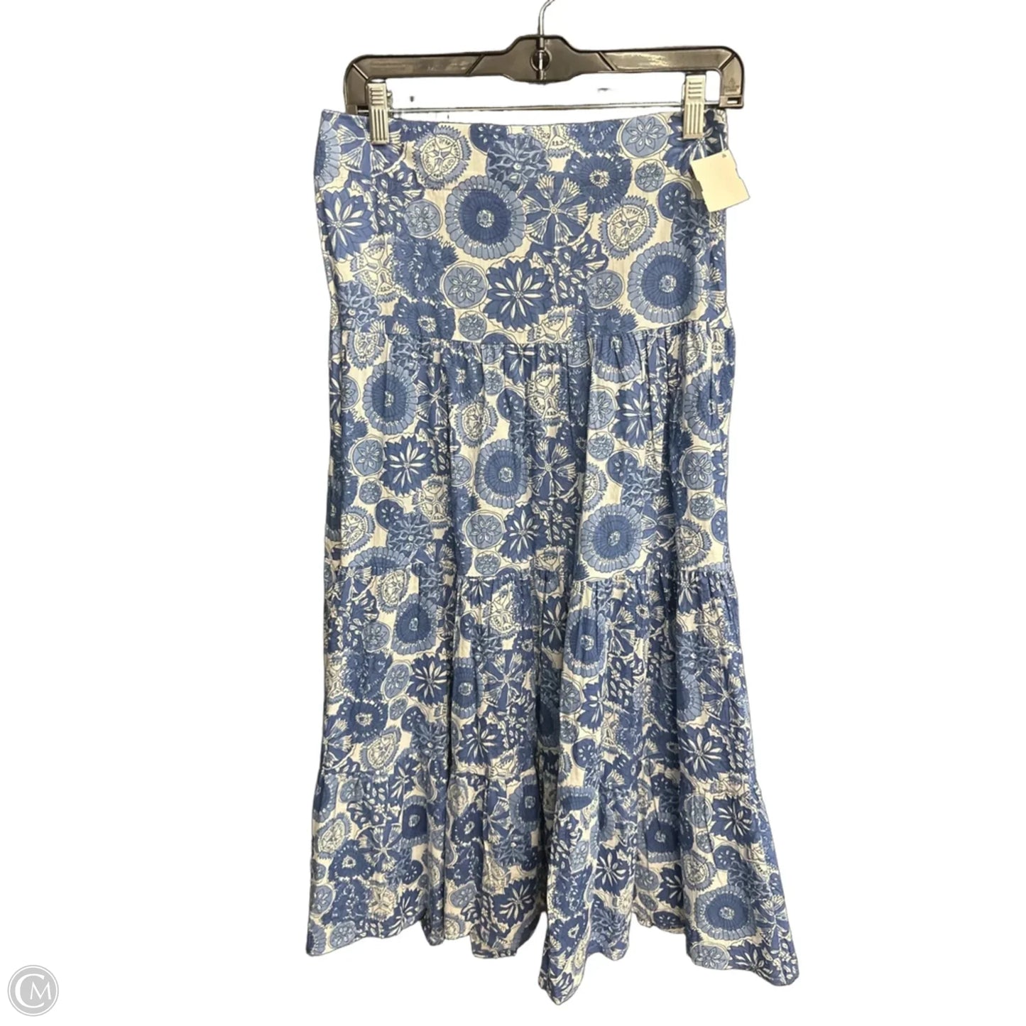 Skirt Maxi By Natural Soul In Blue, Size: L