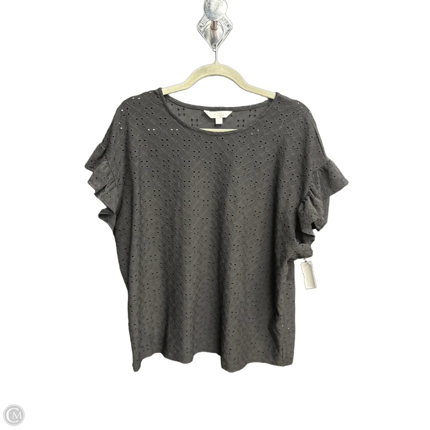 Top Sleeveless By Lc Lauren Conrad In Black, Size: L