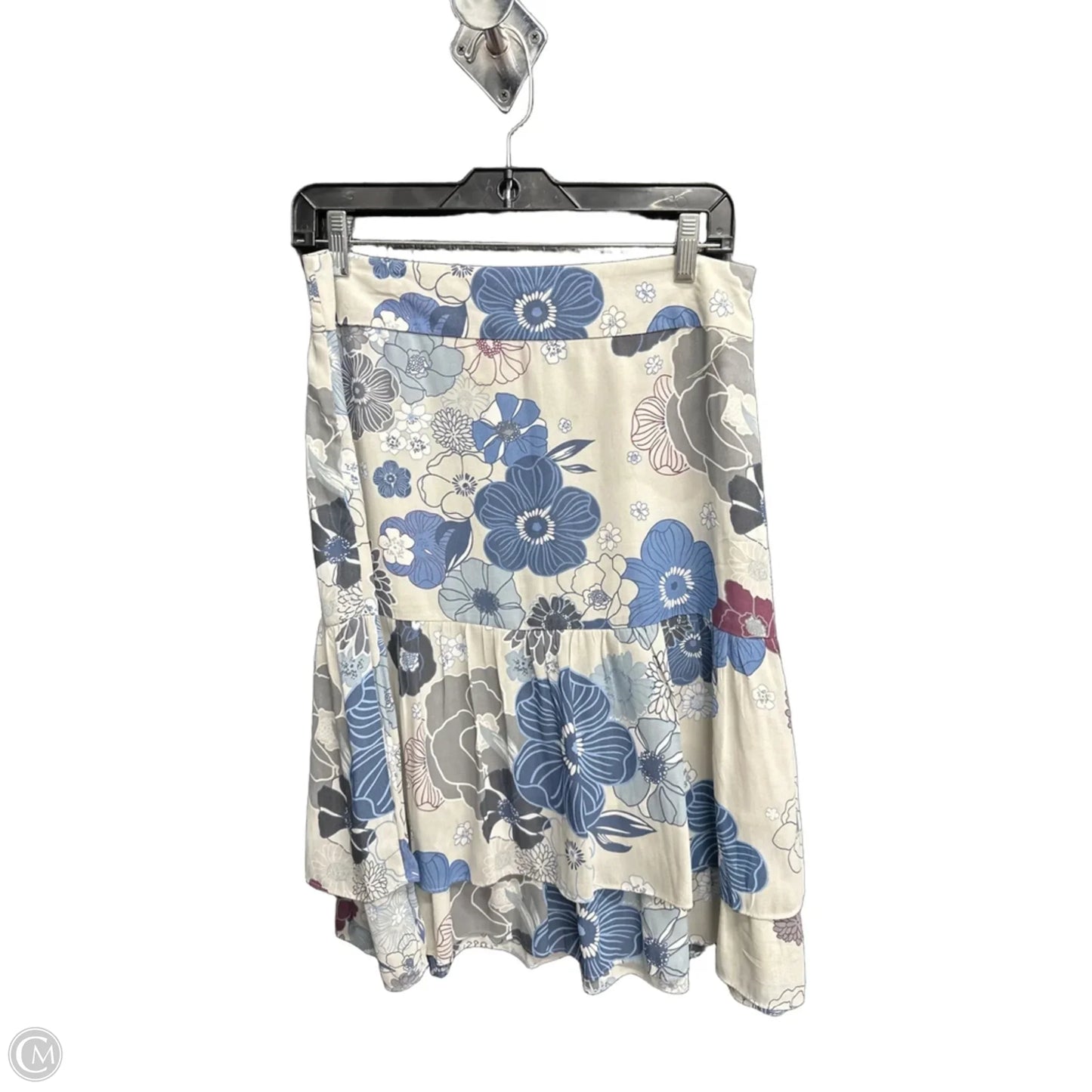 Skirt Midi By Loft In Grey, Size: 4