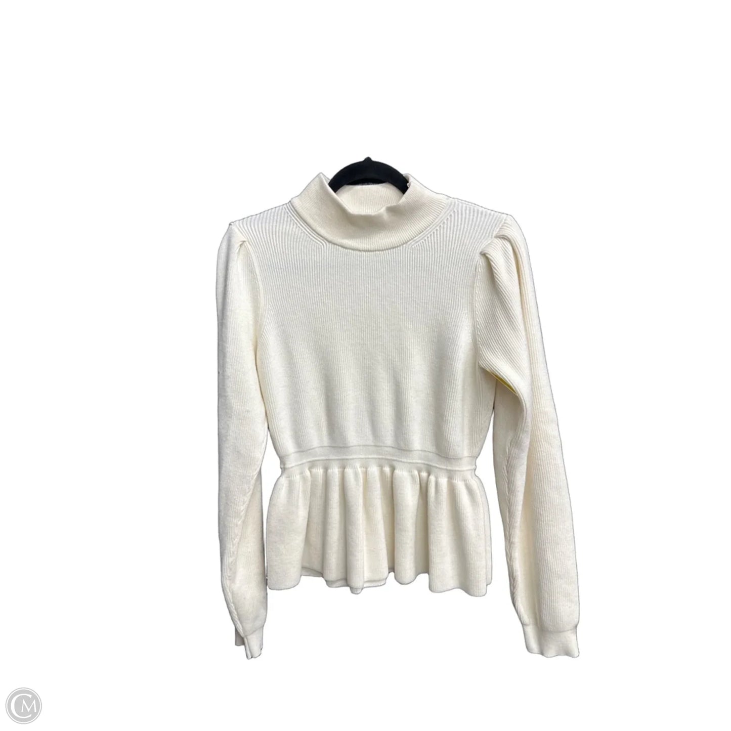 Sweater By English Factory In Cream, Size: L