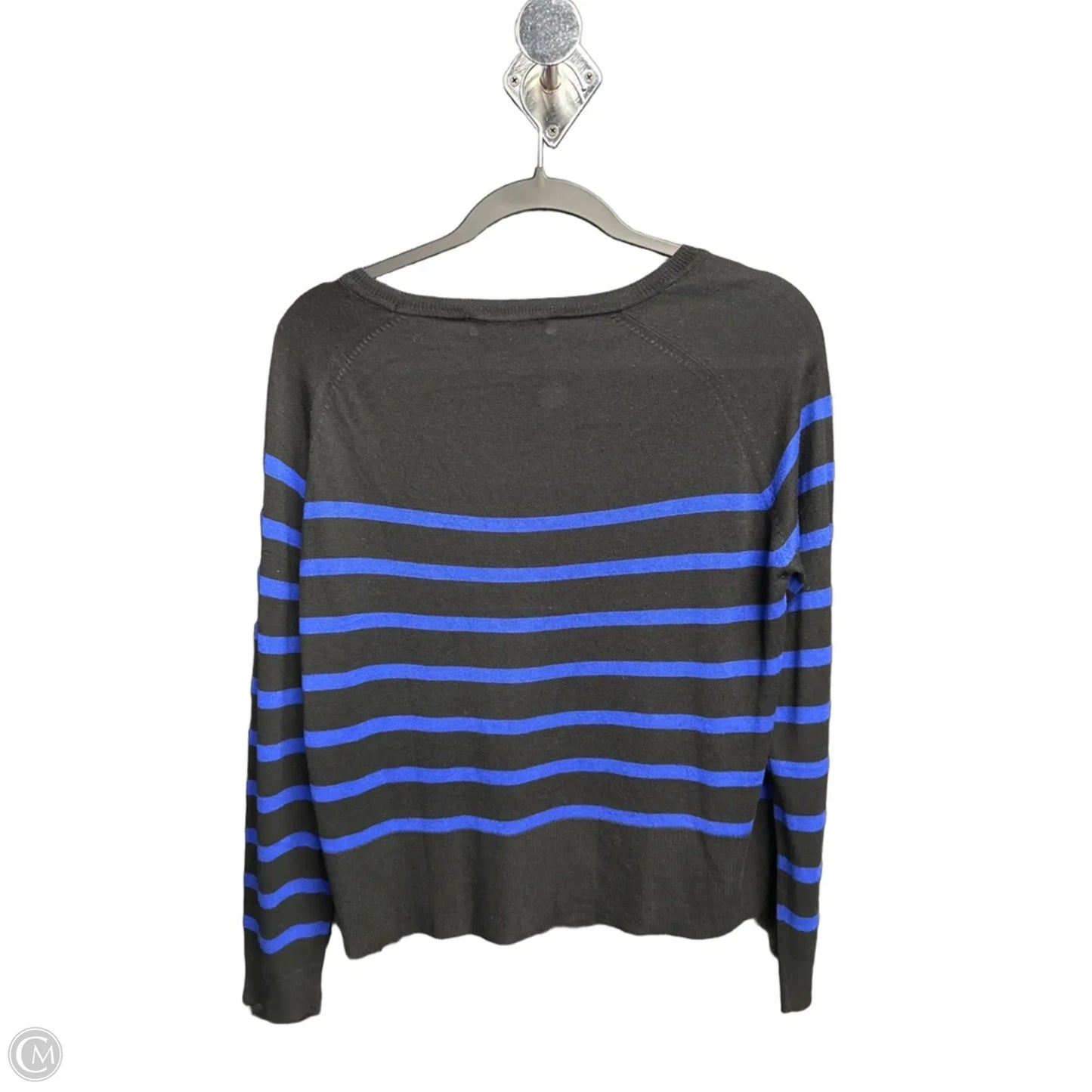 Top Long Sleeve By Zara In Black, Size: S
