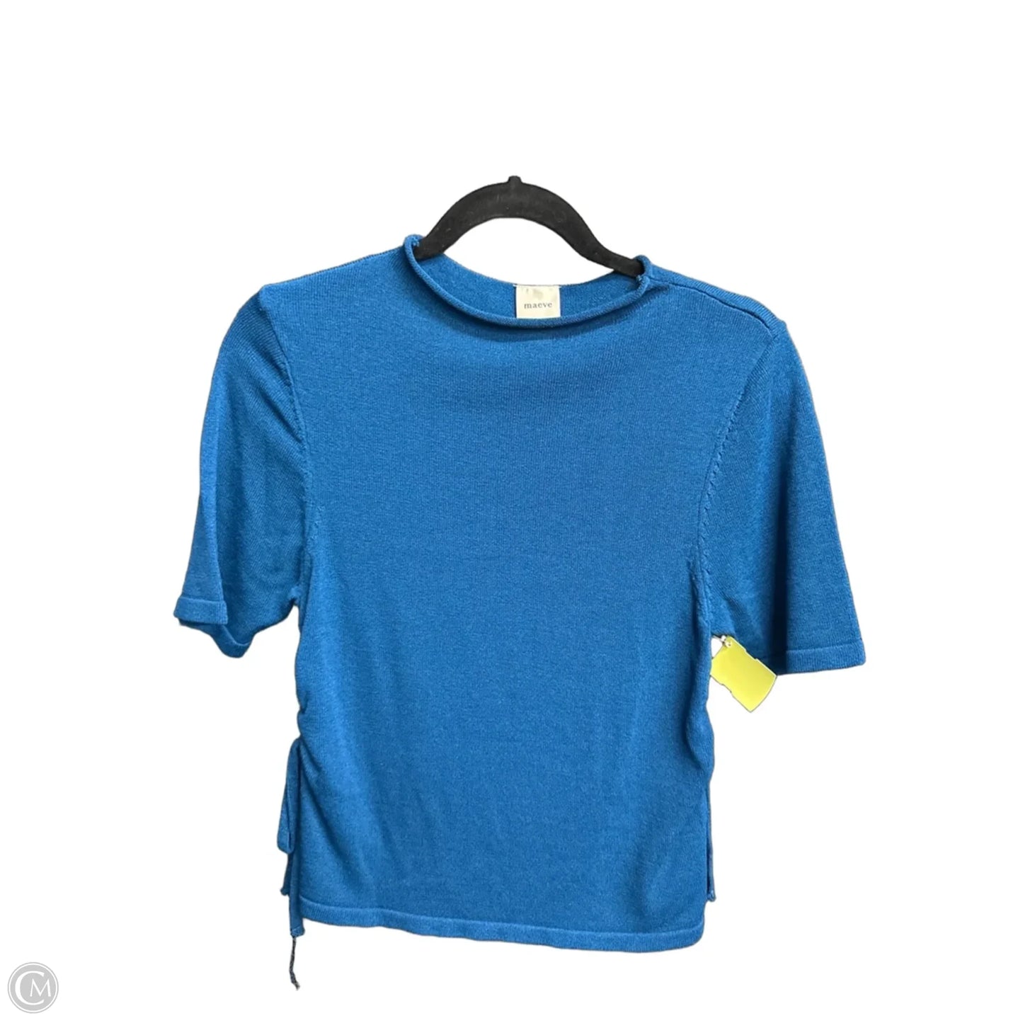 Top Short Sleeve By Maeve In Blue, Size: S