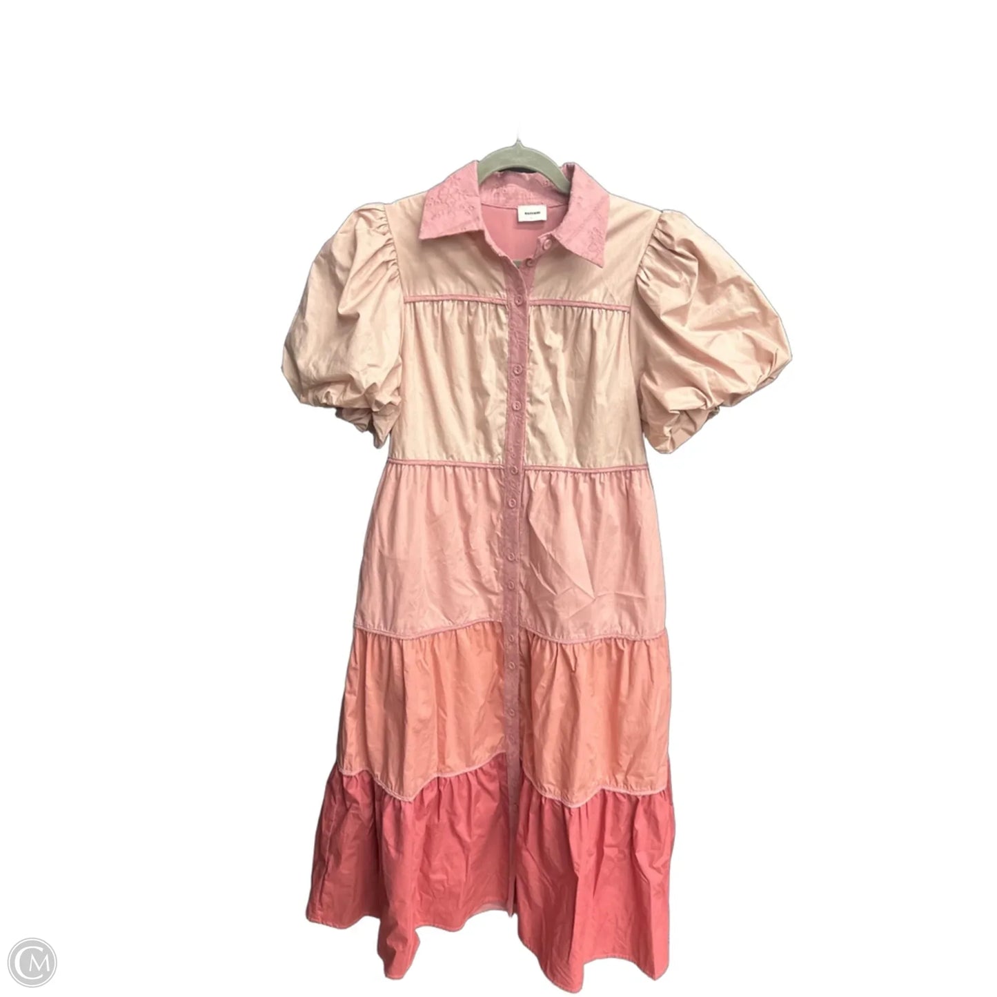 Dress Casual Maxi By Aureum In Pink, Size: M