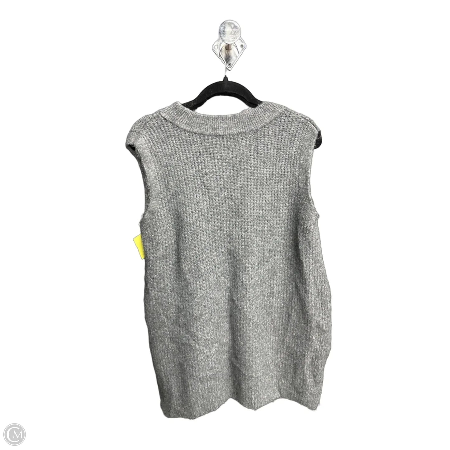 Top Sleeveless By Cece In Grey, Size: M