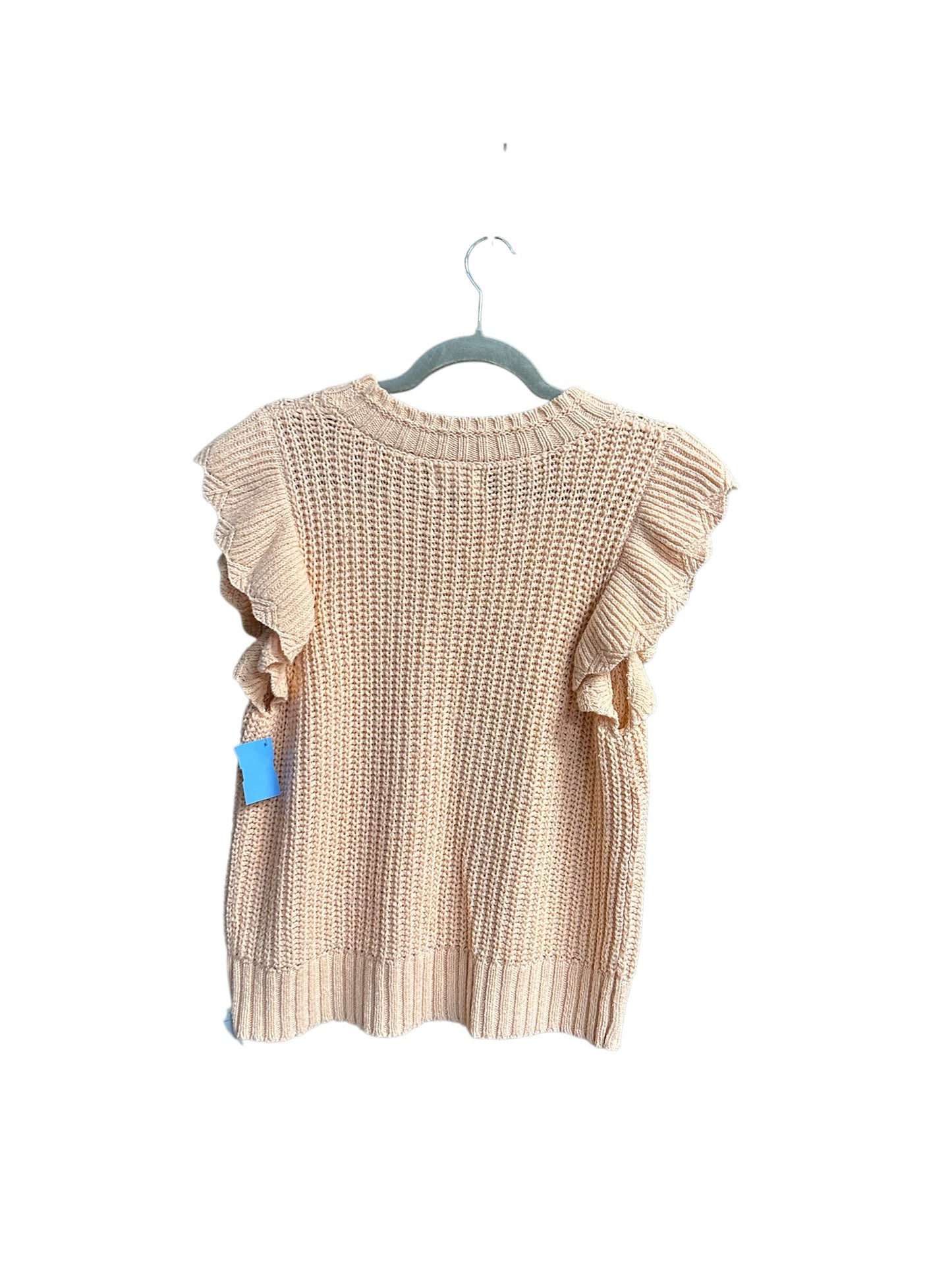 Vest Sweater By Universal Thread In Peach, Size: L