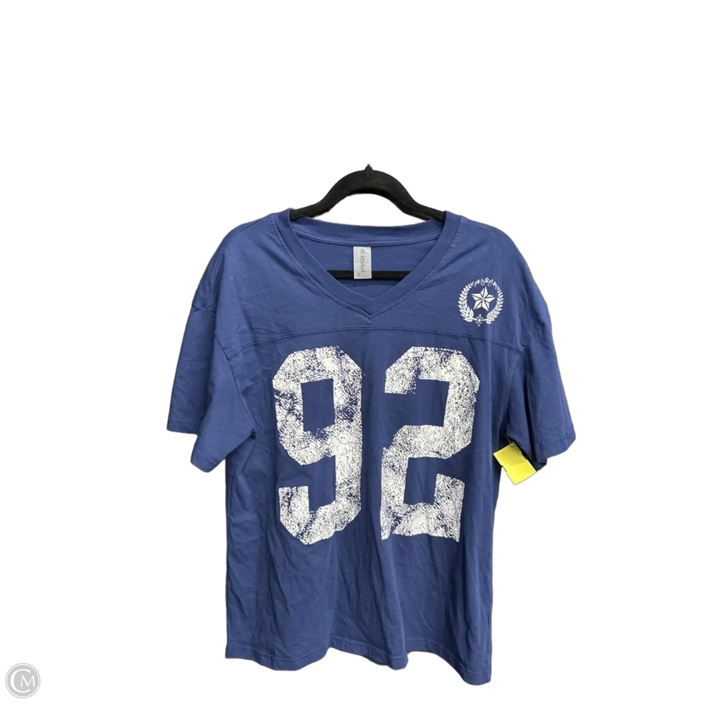 Top Short Sleeve By As Revival In Navy, Size: S