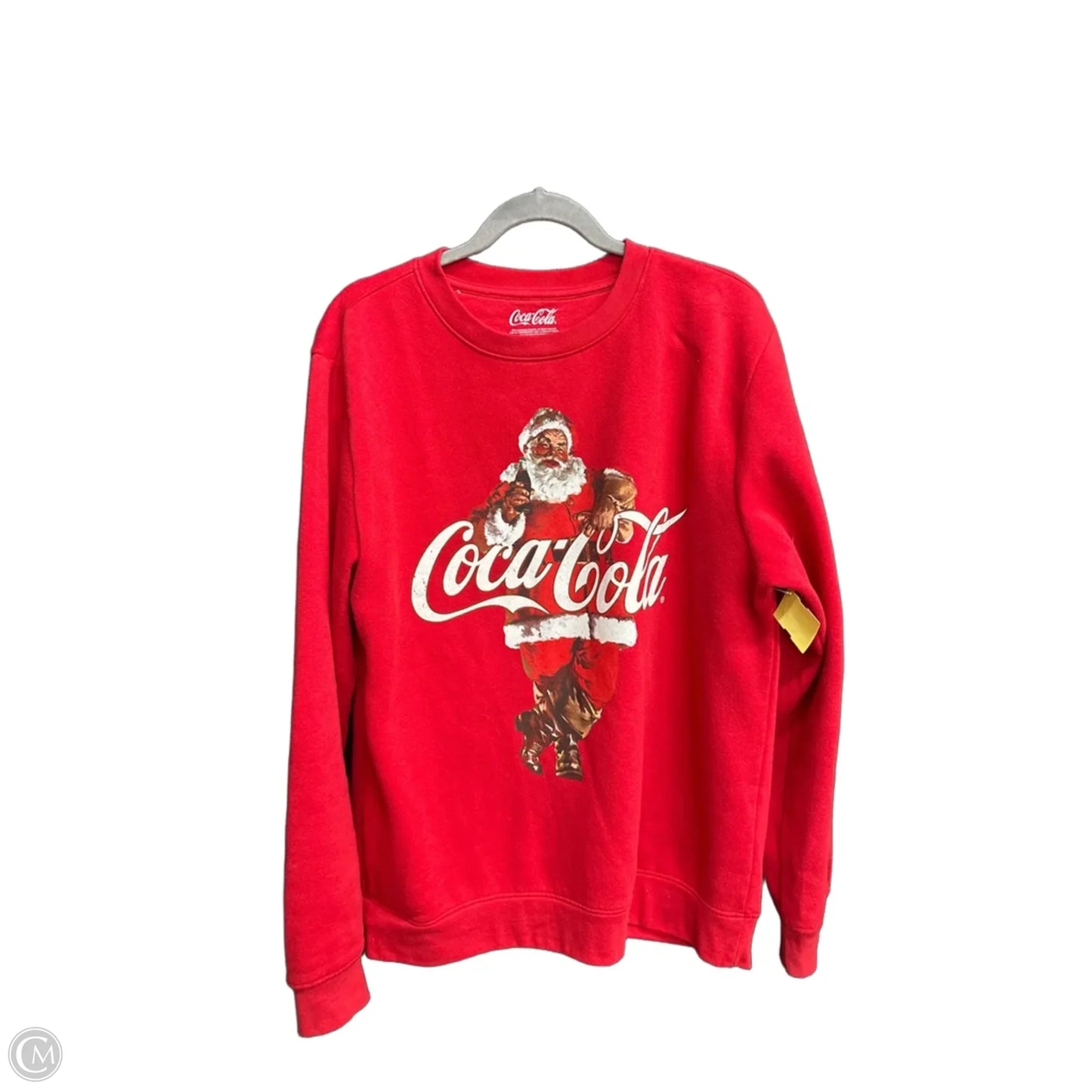 Sweatshirt Collar By Clothes Mentor In Red, Size: M