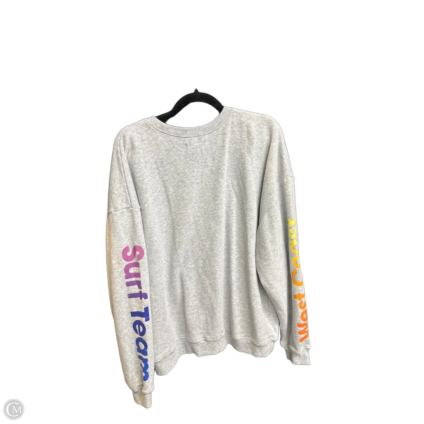 Sweatshirt Collar By Grayson Threads In Grey, Size: M