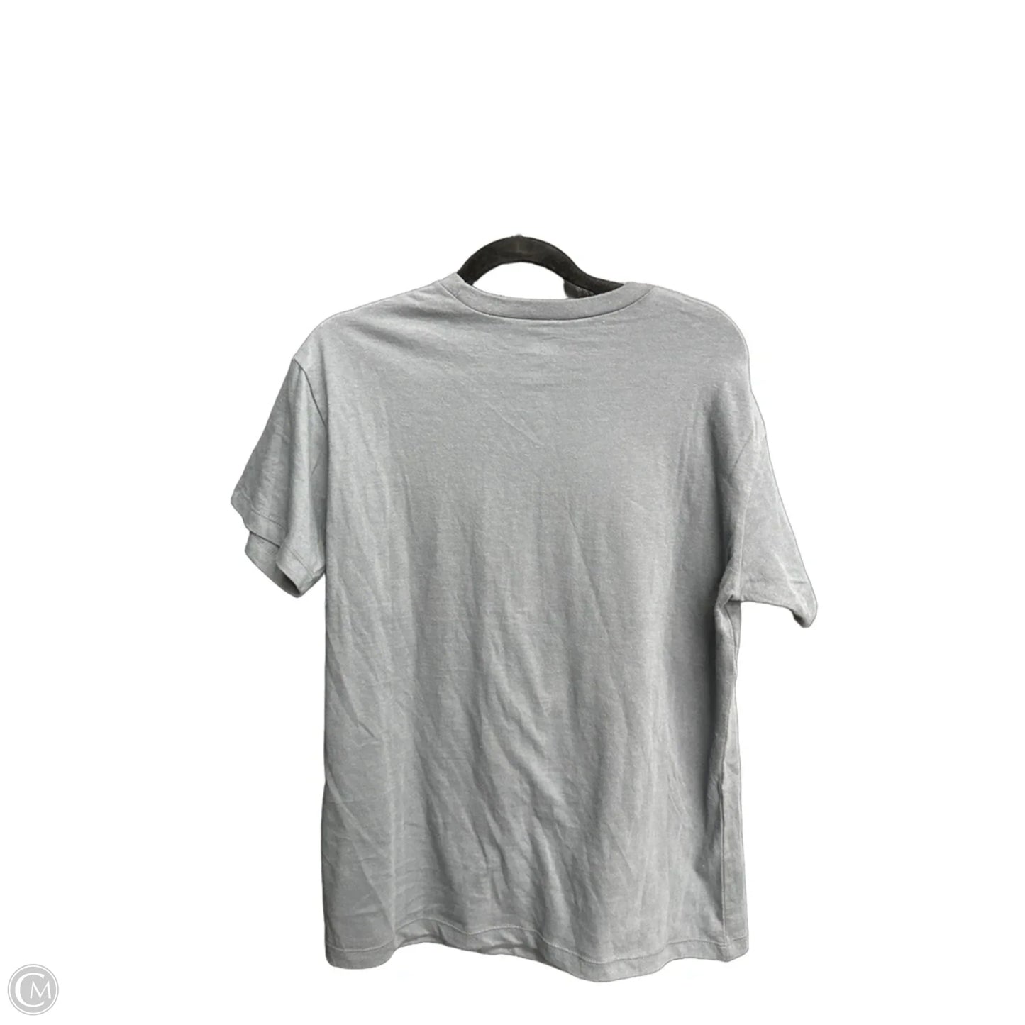 Top Short Sleeve By Clothes Mentor In Grey, Size: M