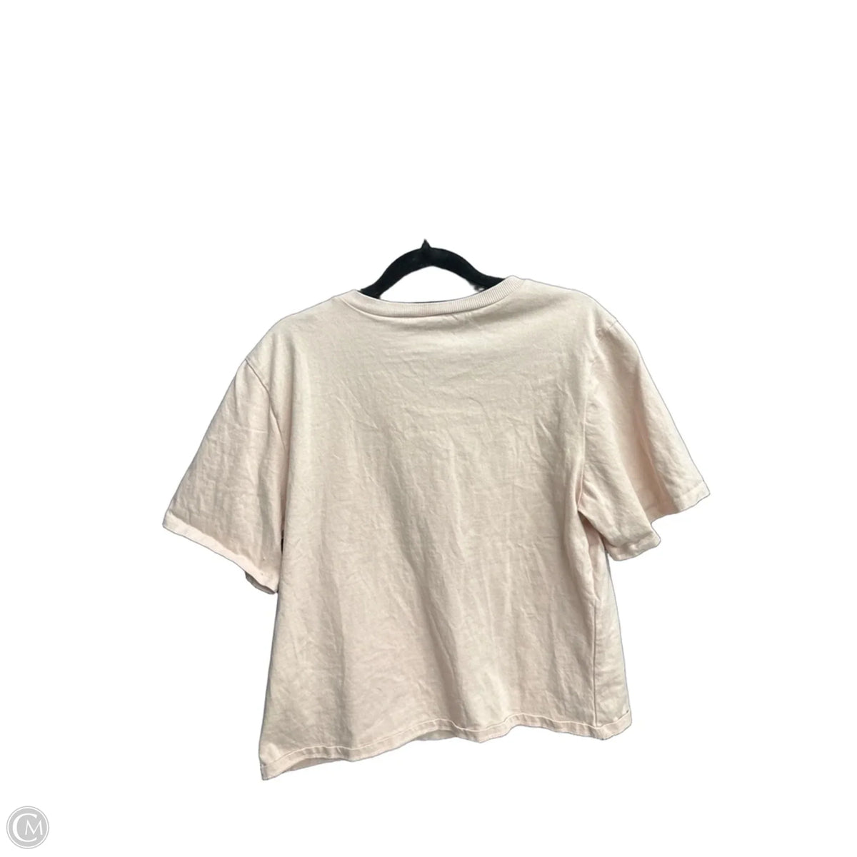 Top Short Sleeve By Divided In Pink, Size: M