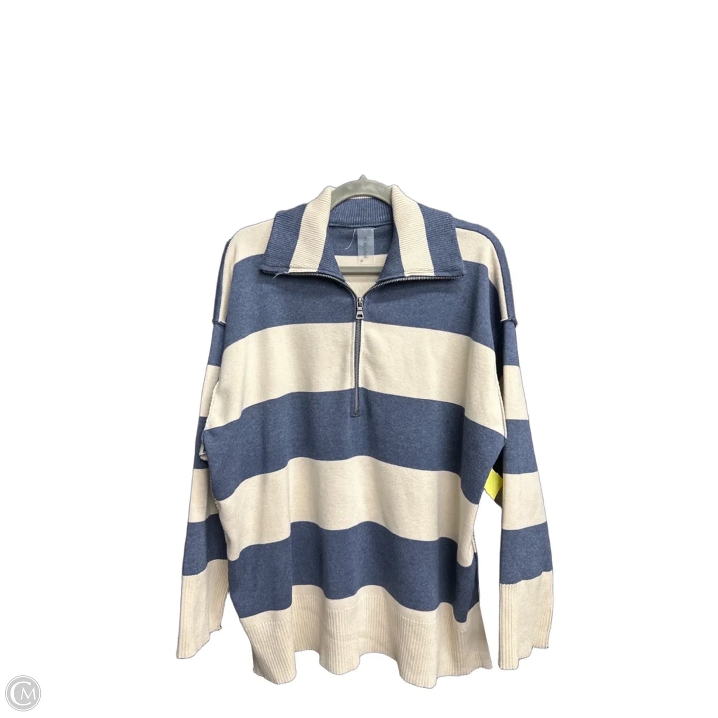 Sweatshirt Collar By As Revival In Striped Pattern, Size: Xs