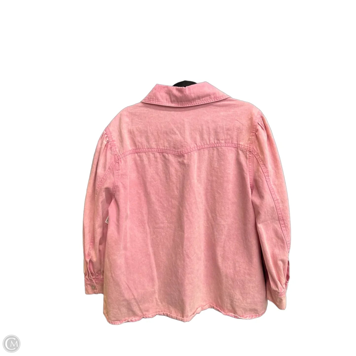 Top 3/4 Sleeve By Entro In Pink, Size: M