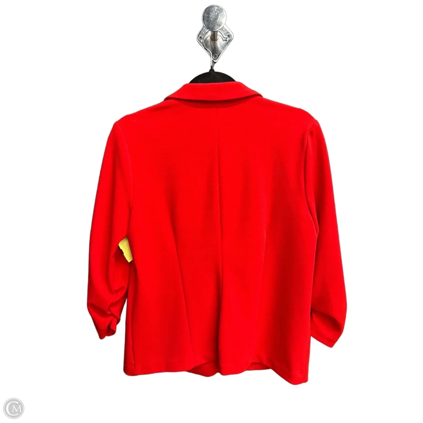 Blazer By Clothes Mentor In Red, Size: M