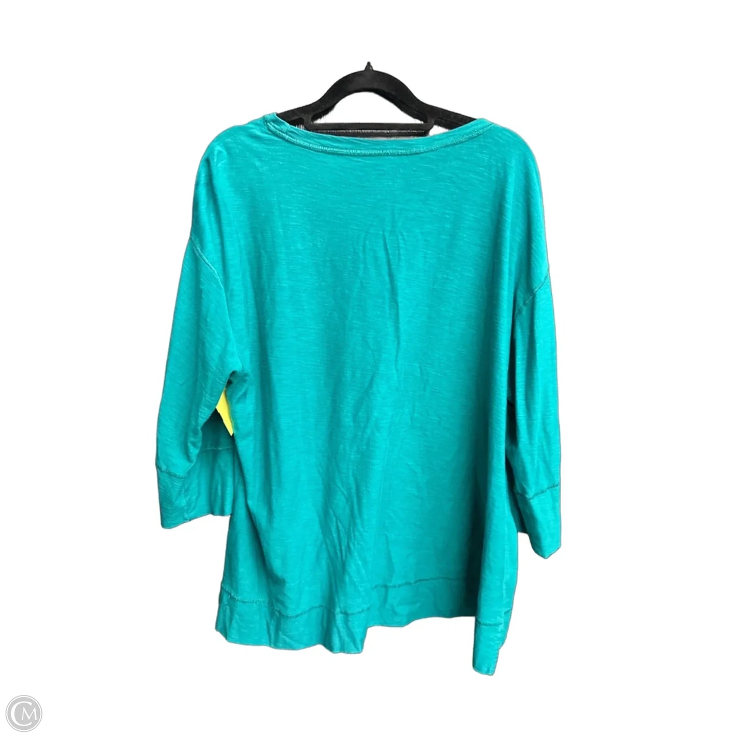 Top 3/4 Sleeve By West Bound In Green, Size: L