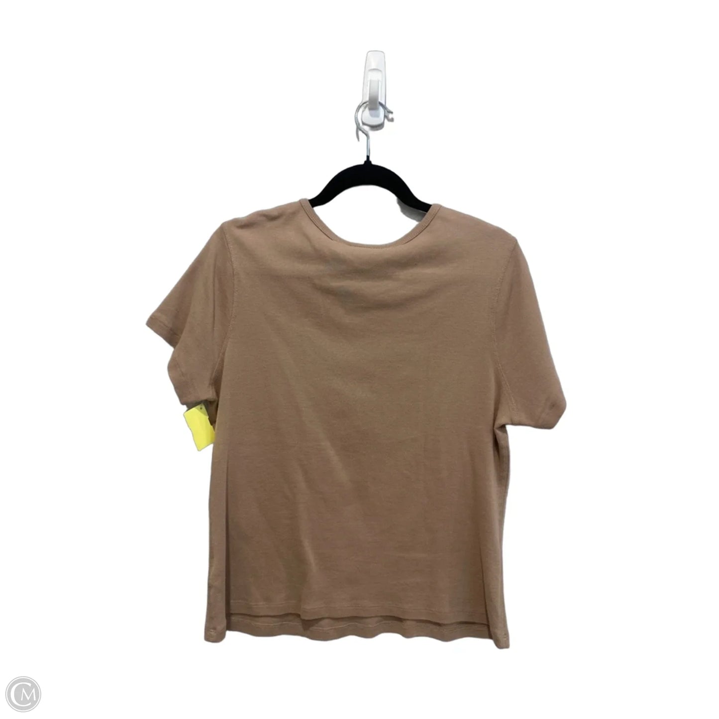 Top Short Sleeve By Universal Thread In Brown, Size: L